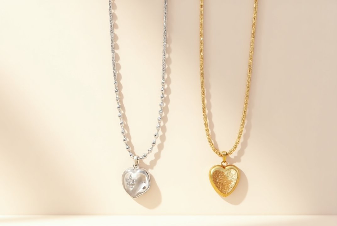 White Gold vs. Yellow Gold Necklaces