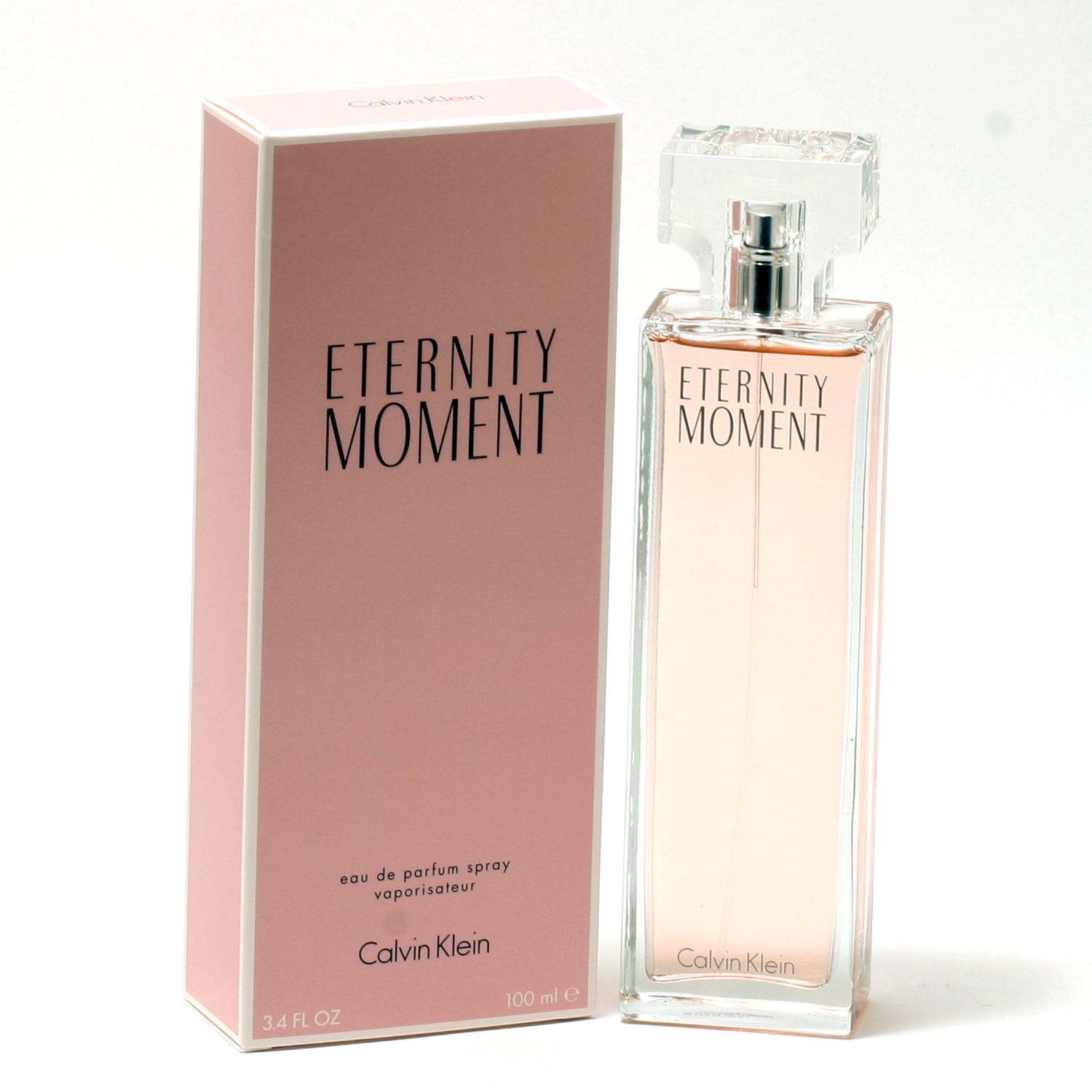 ETERNITY MOMENT LADIES BY CALVIN KLEIN EDP SPRAY 3.4 OZ