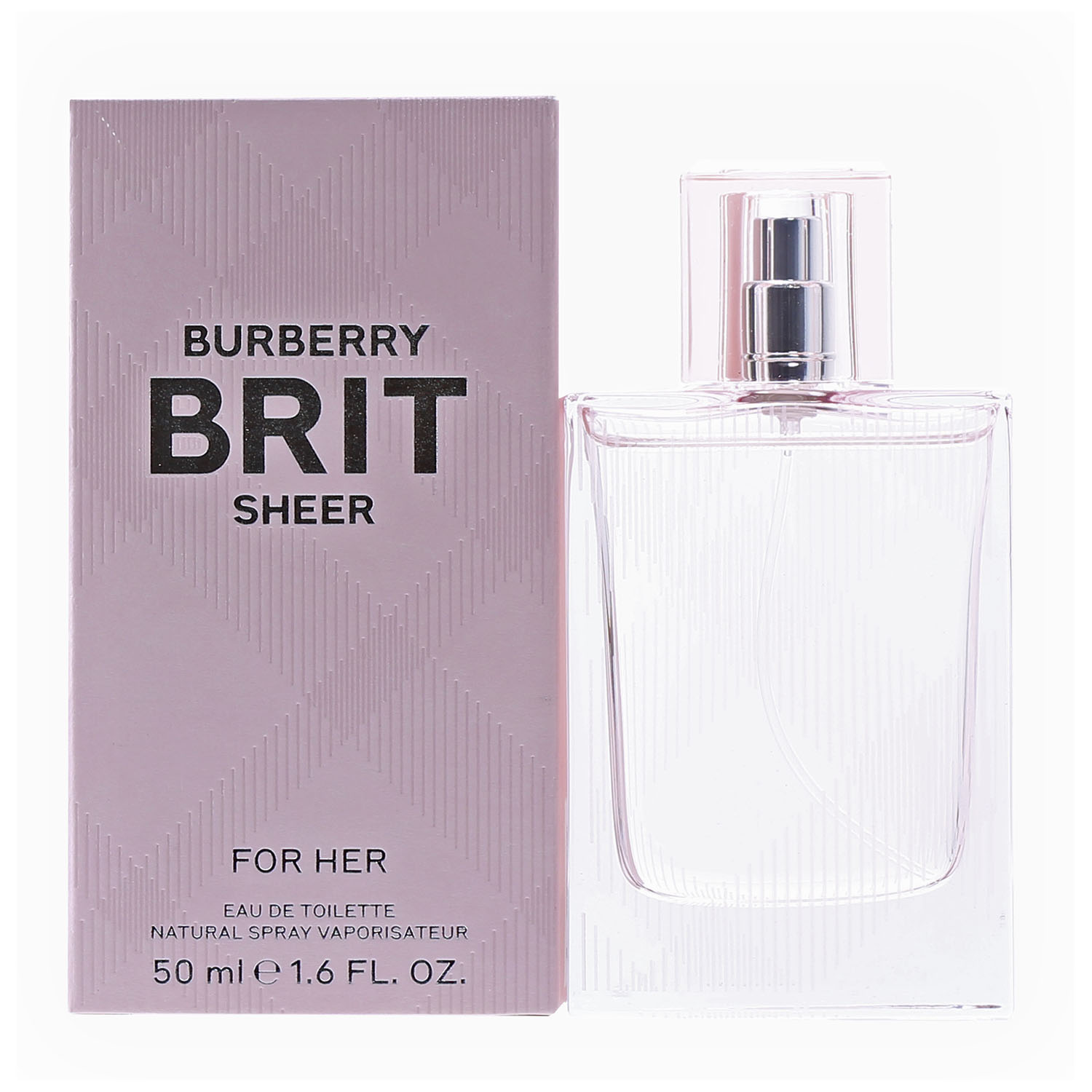 BURBERRY BRIT SHEER LADIES EDT SPRAY 1.7 OZ