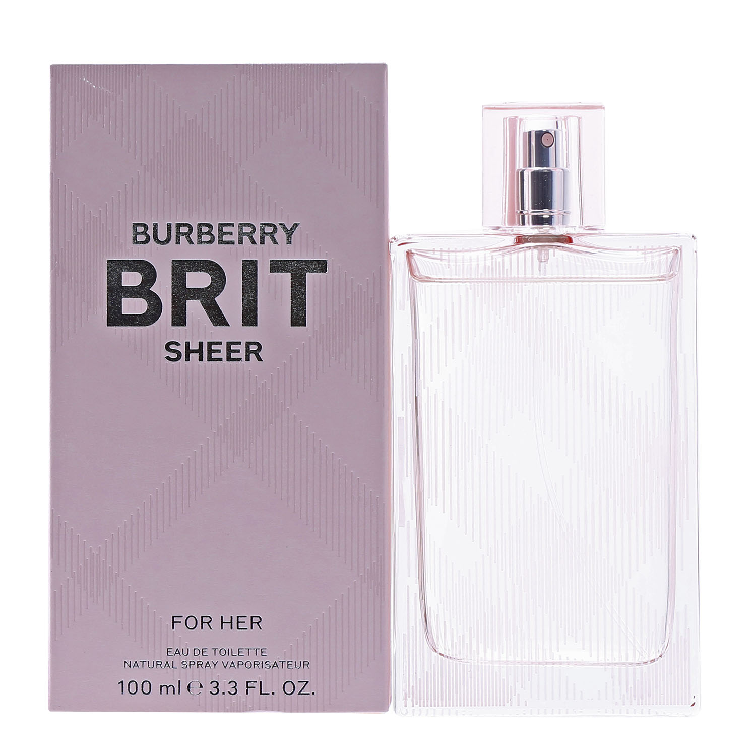 BURBERRY BRIT SHEER LADIES EDT SPRAY 3.3 OZ