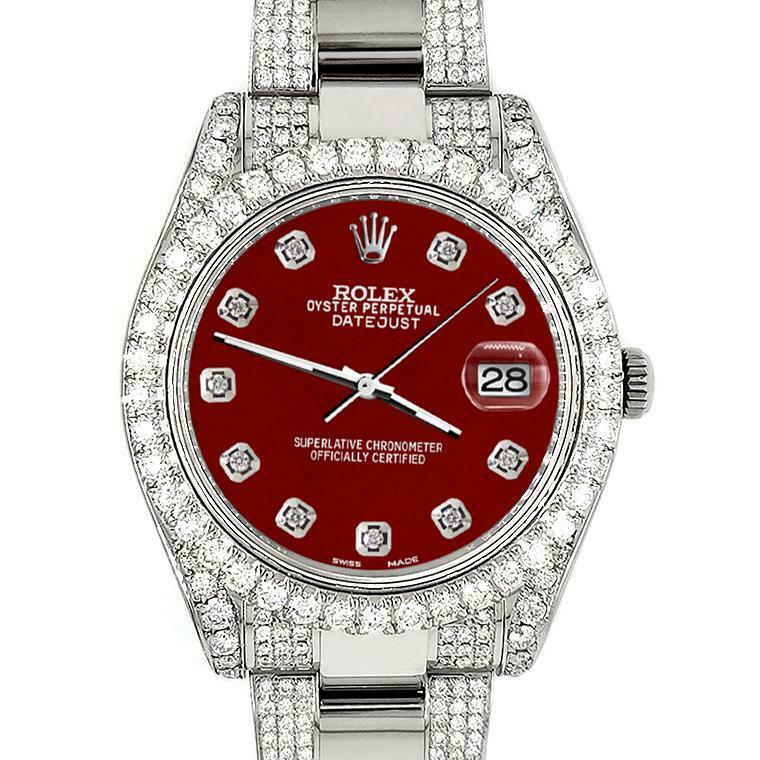 Rolex Datejust II 41mm 10.3CT Diamond Bezel/Case/Bracelet/Imperial