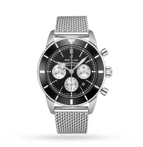 Breitling Superocean Heritage B01 Chronograph 44 Stainless Steel Men's Watch