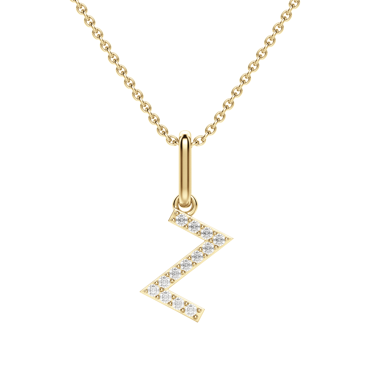 “Z” Initial Pendant