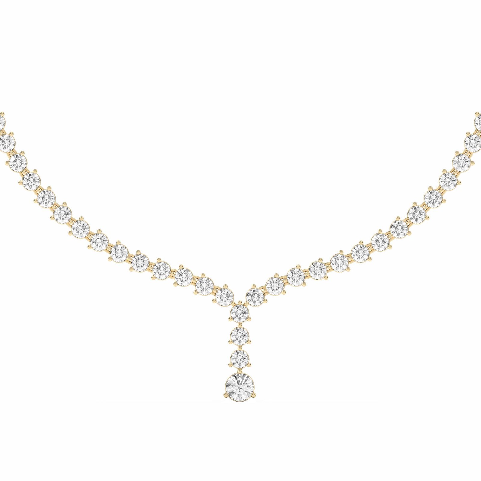 Statement Tennis Necklace