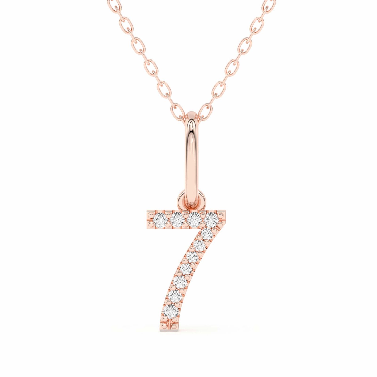 “7” Number Pendant