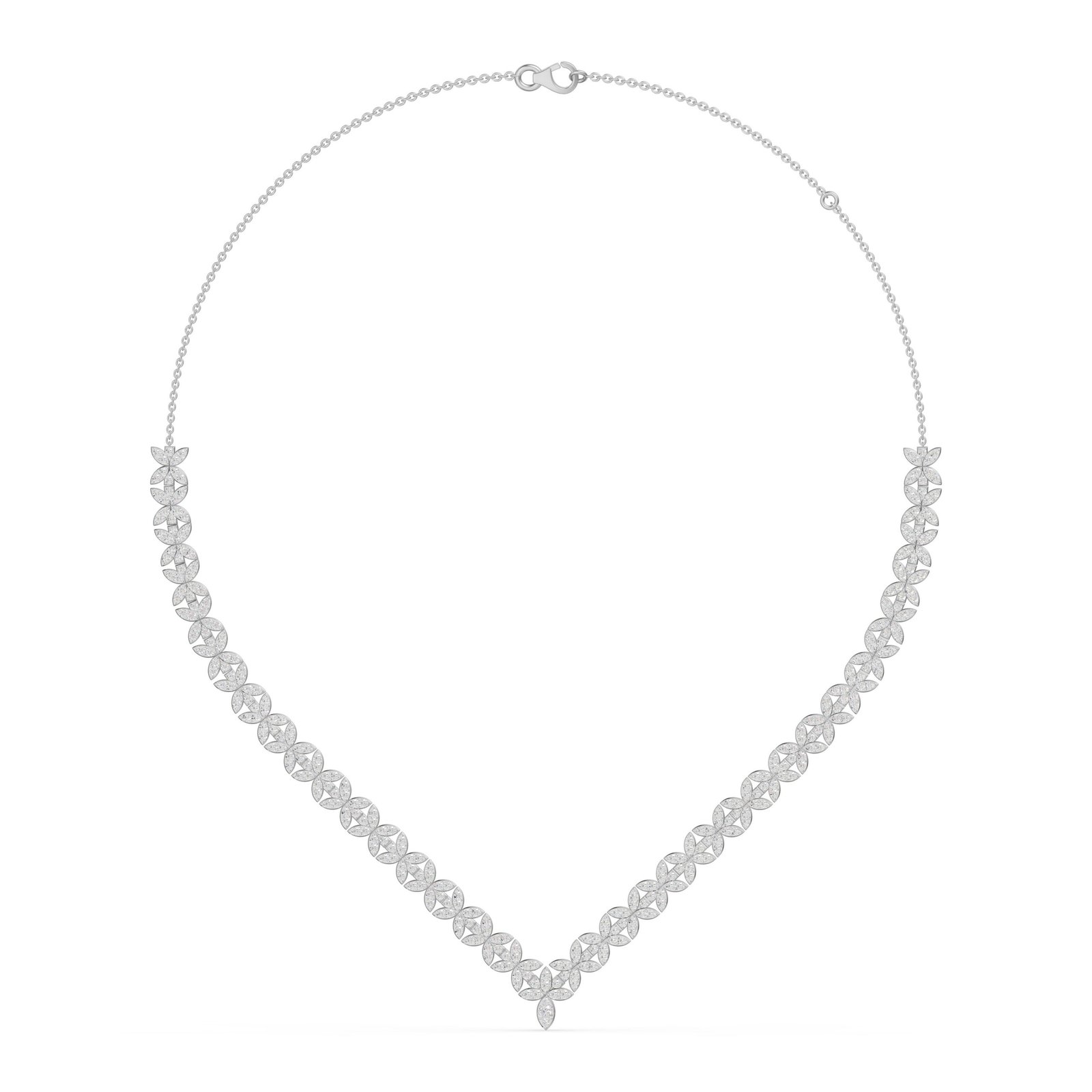 Chevron Statement Necklace