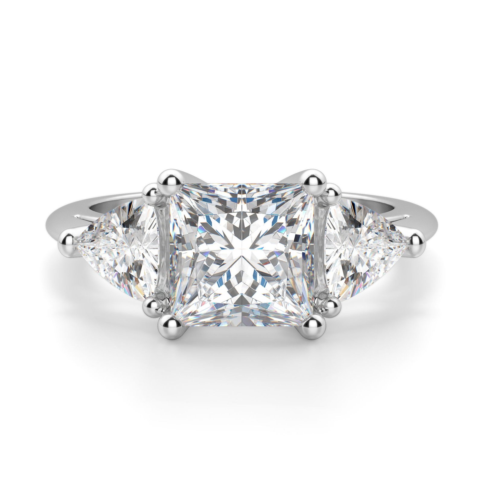 Timeless Princess Cut Engagement Ring