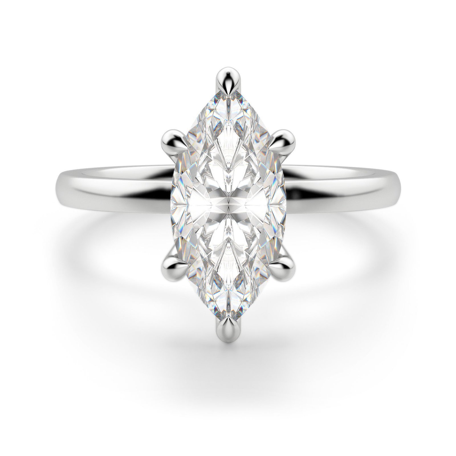 Solstice Marquise Cut Engagement Ring