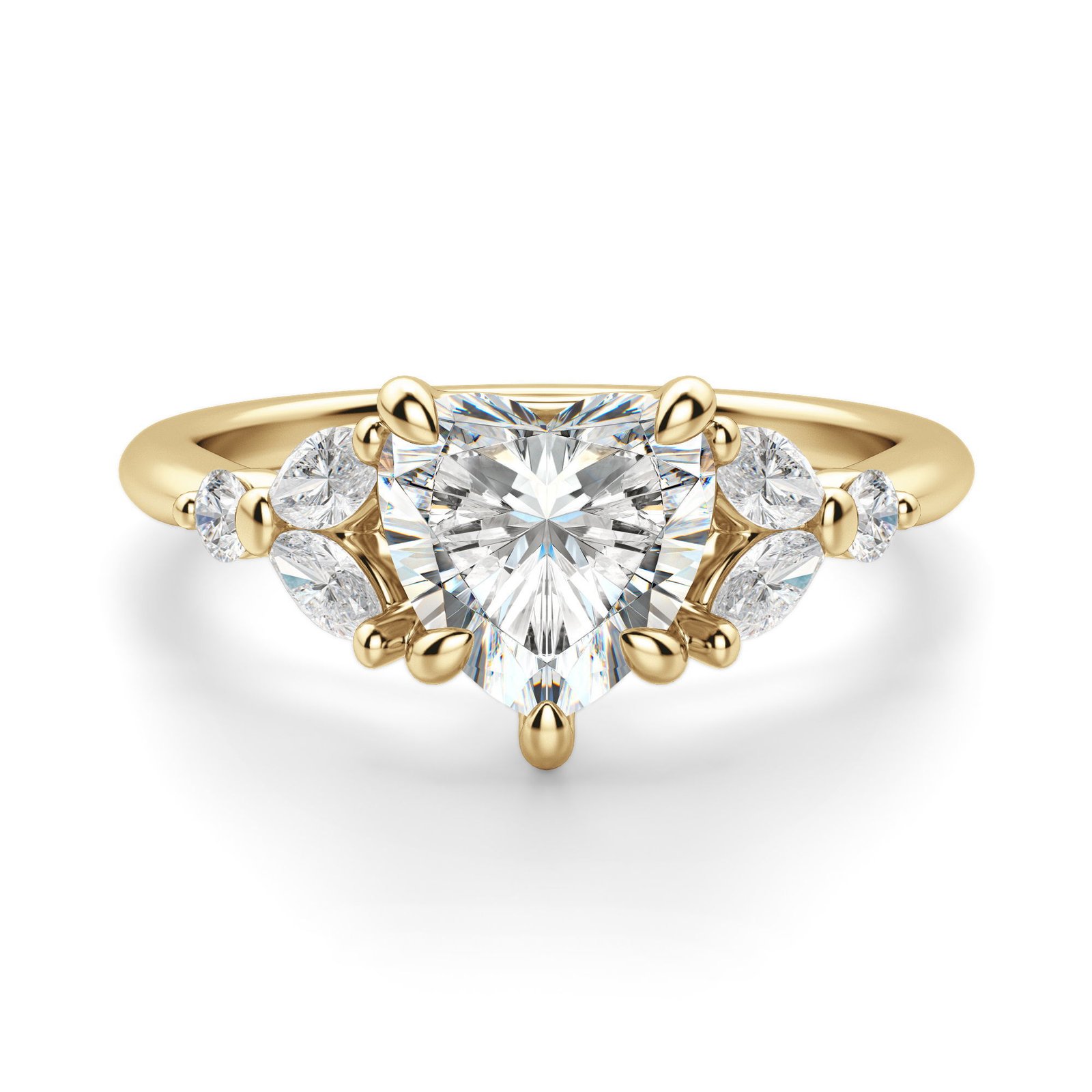 Haven Heart Cut Engagement Ring