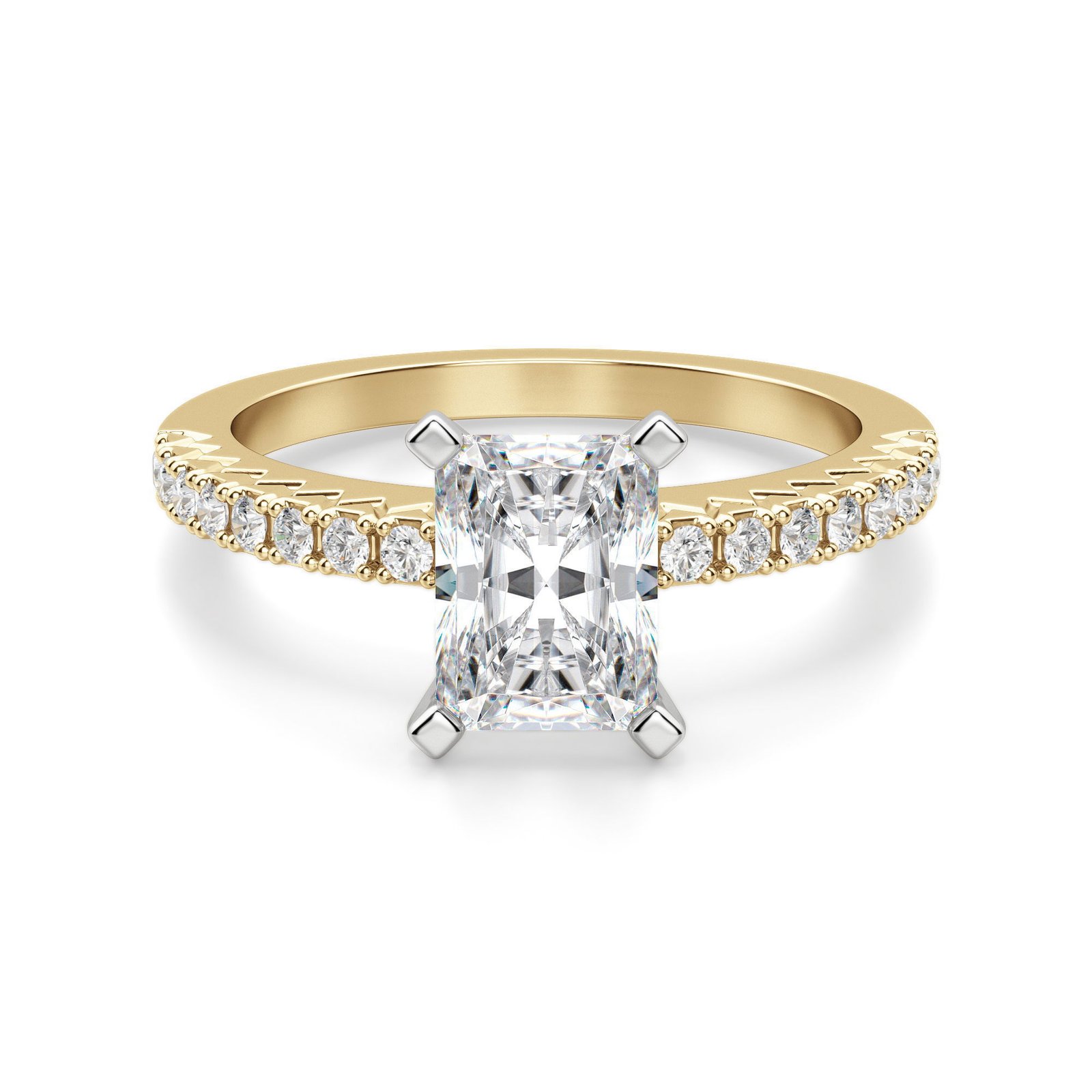 Angelix Radiant Cut Engagement Ring