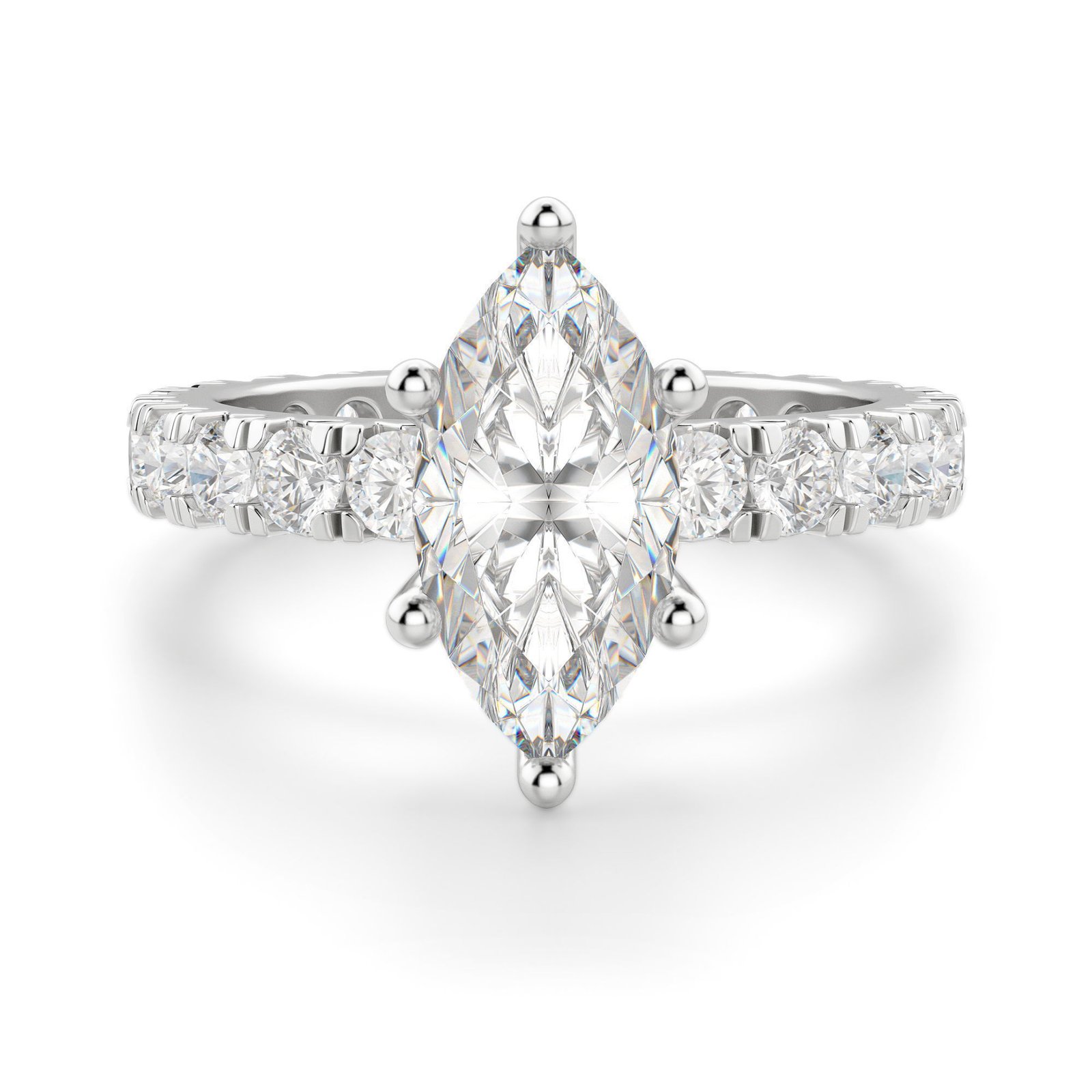 Gwyneth Marquise Cut Engagement Ring