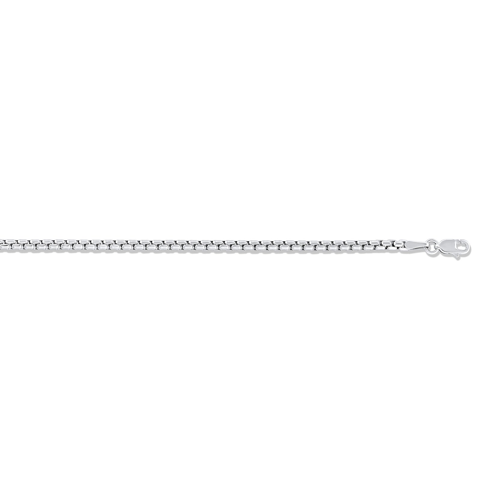 2.5mm Rounded Box Chain 16″