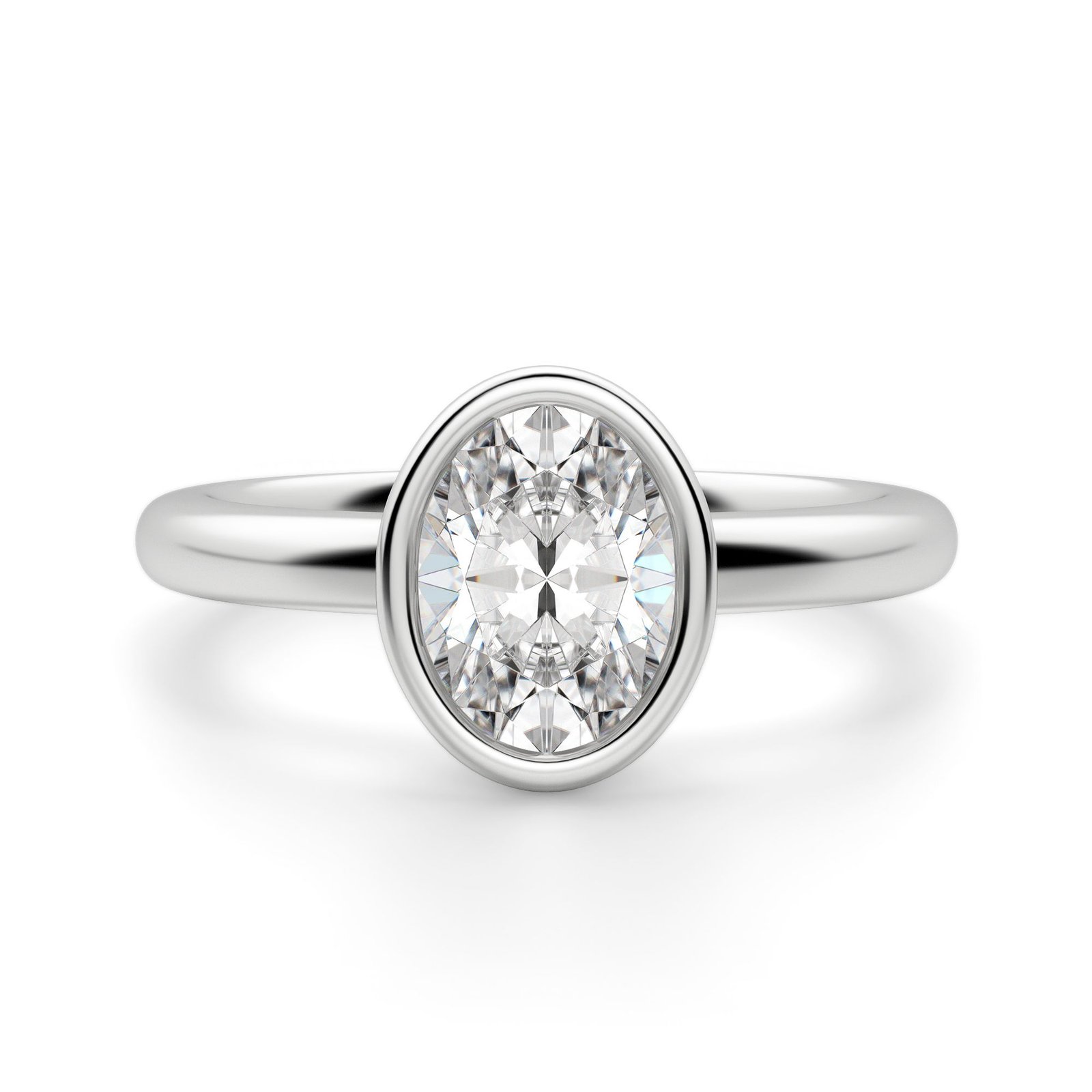 Marseille Oval Cut Engagement Ring