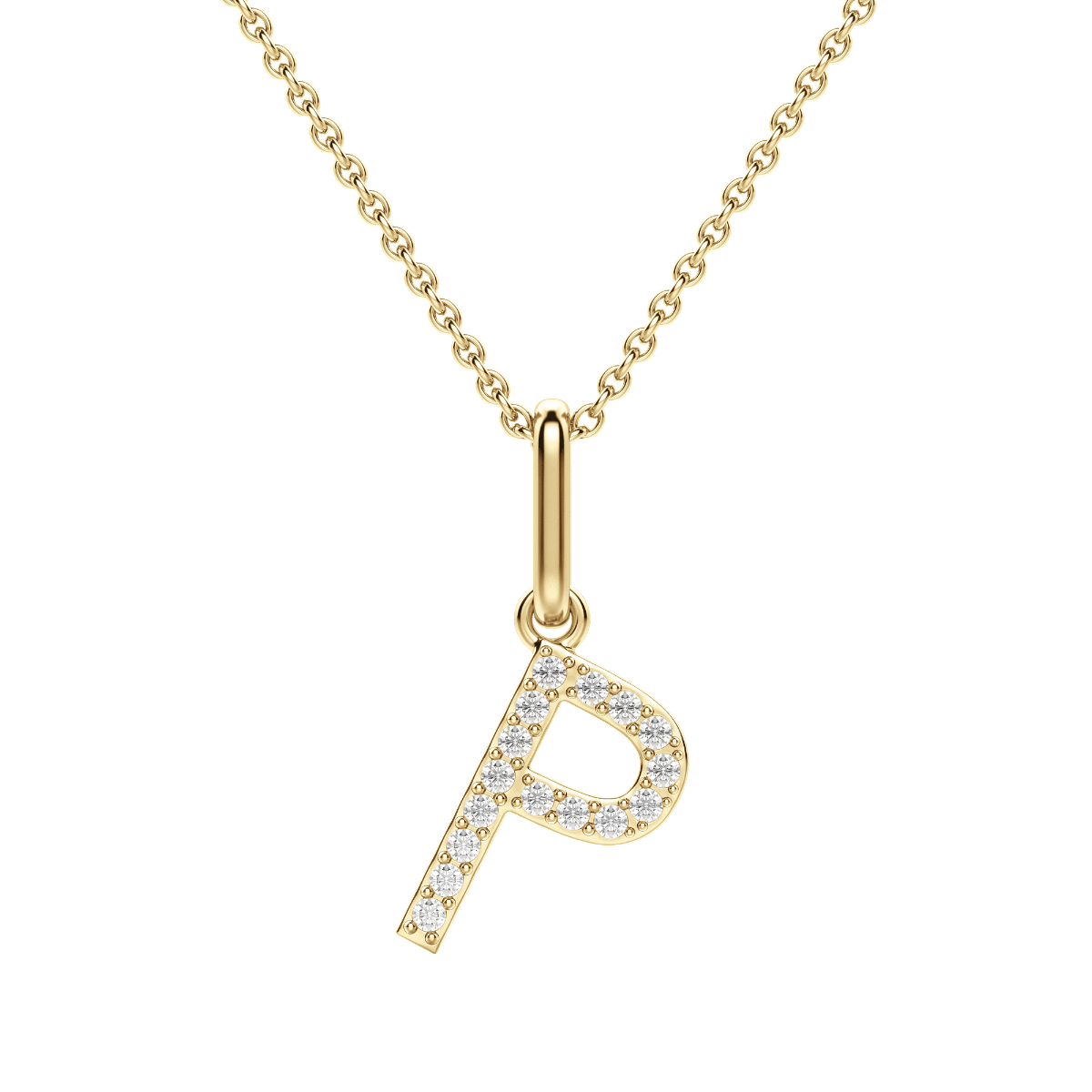 “P” Initial Pendant