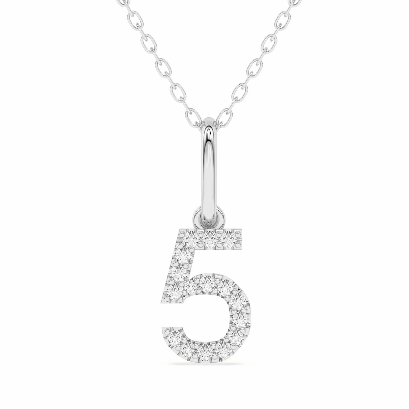 “5” Number Pendant
