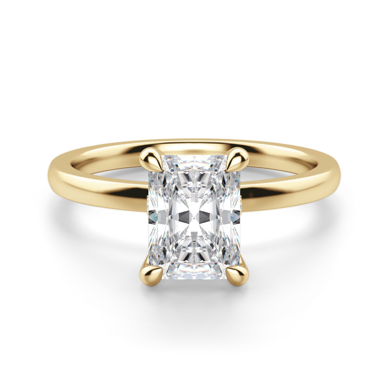 Solstice Radiant Cut Engagement Ring