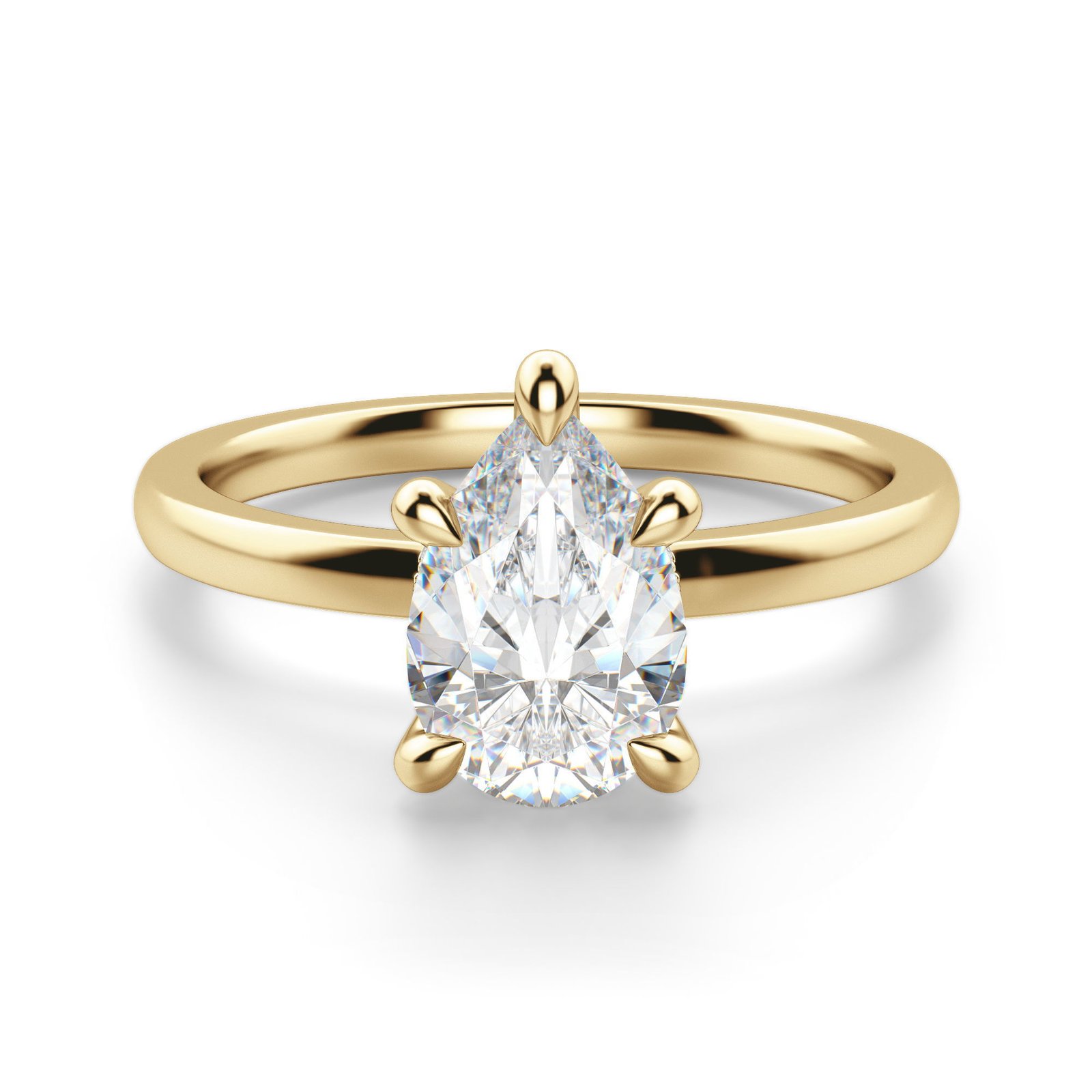 Solstice Pear Cut Engagement Ring