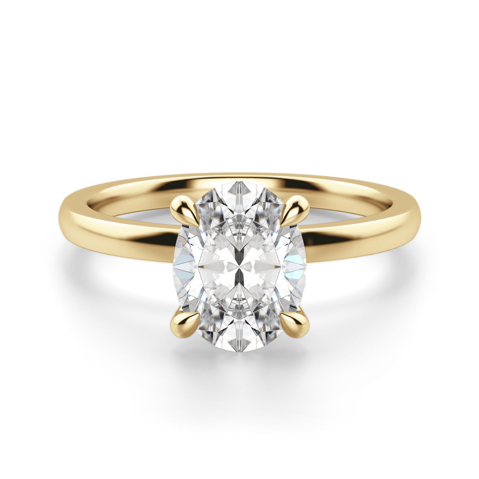 Solstice Oval Cut Engagement Ring
