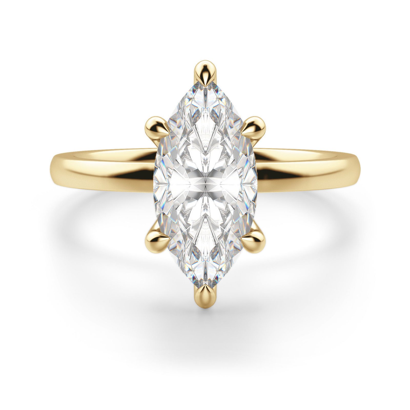 Solstice Marquise Cut Engagement Ring