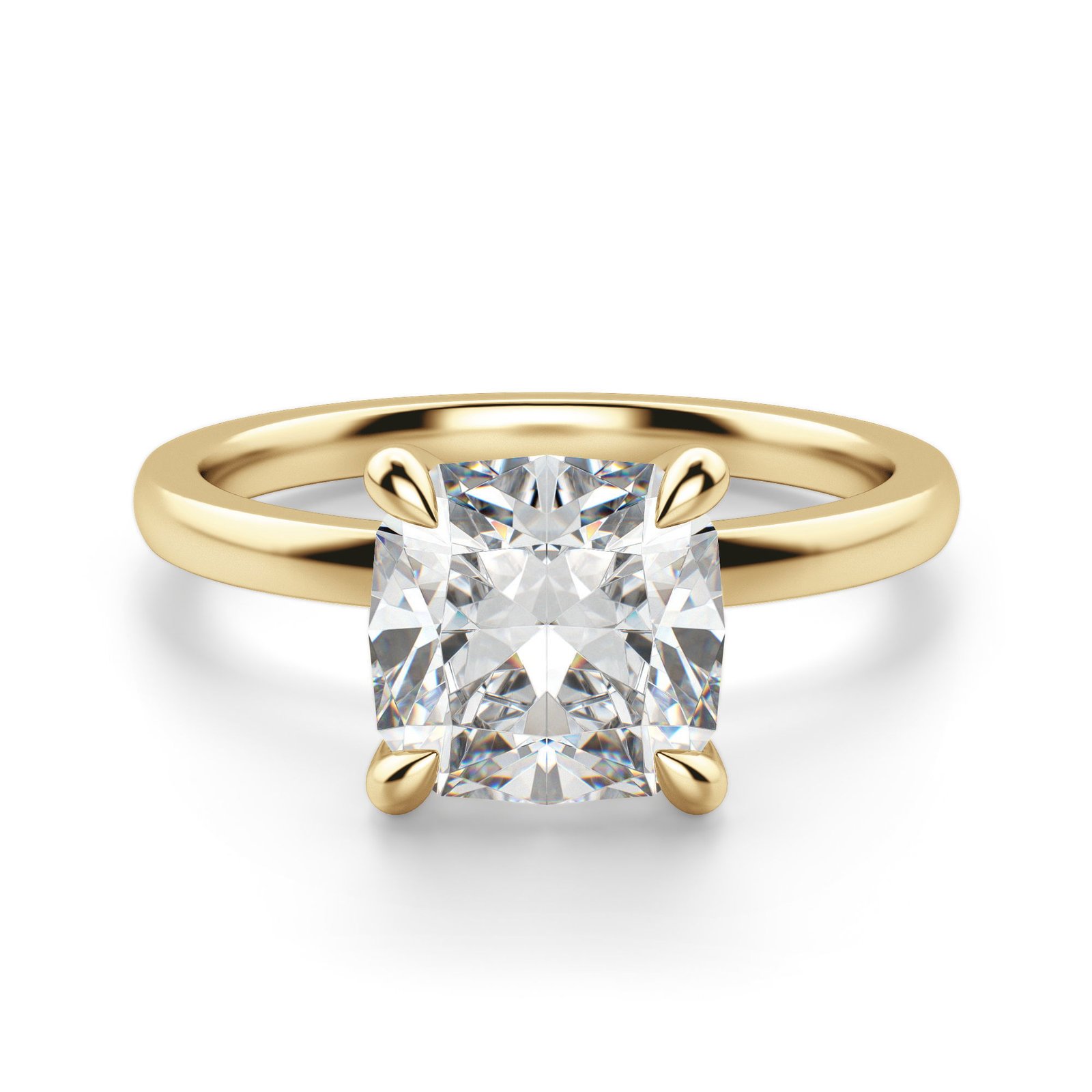 Solstice Cushion Cut Engagement Ring