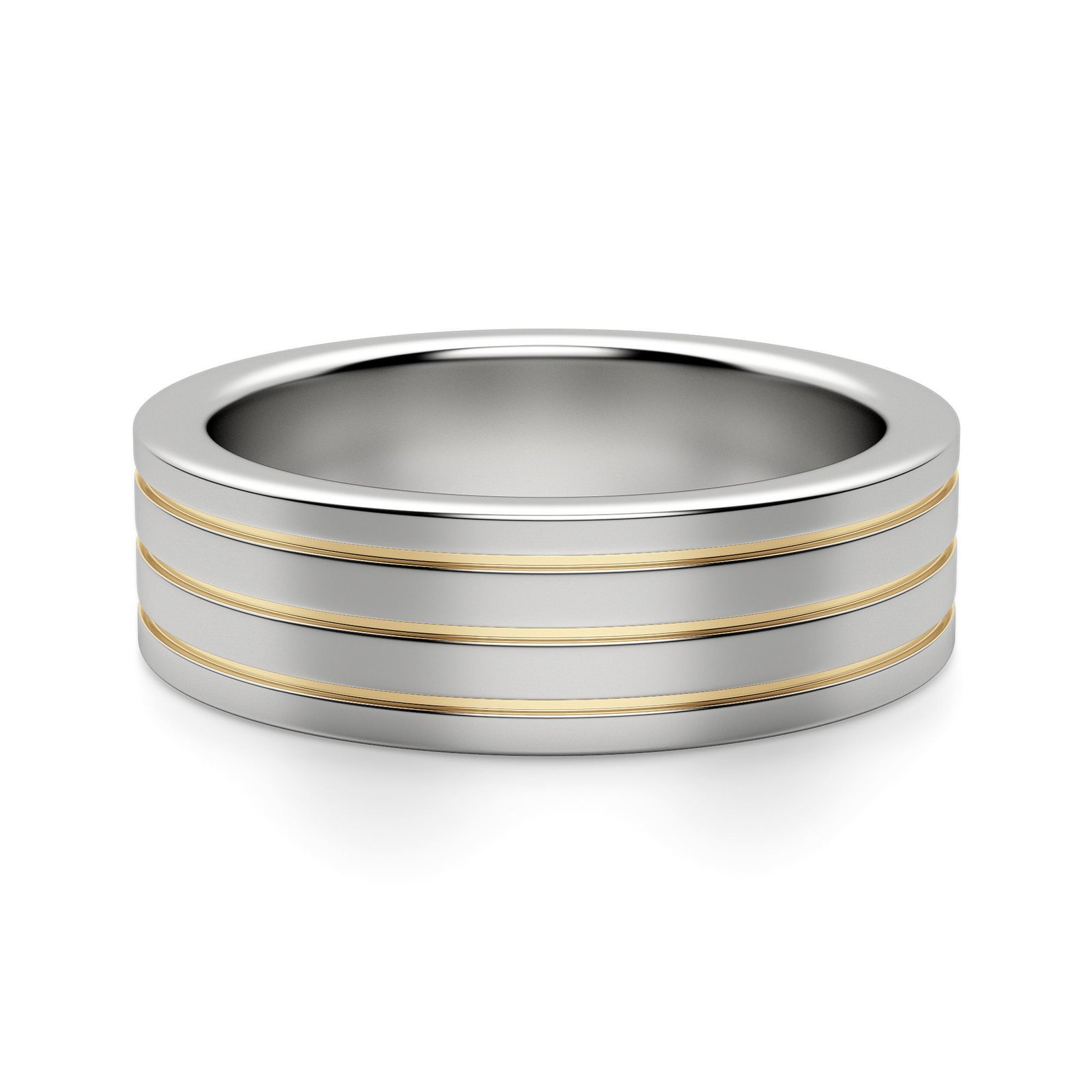 Resolute Wedding Band Tungsten