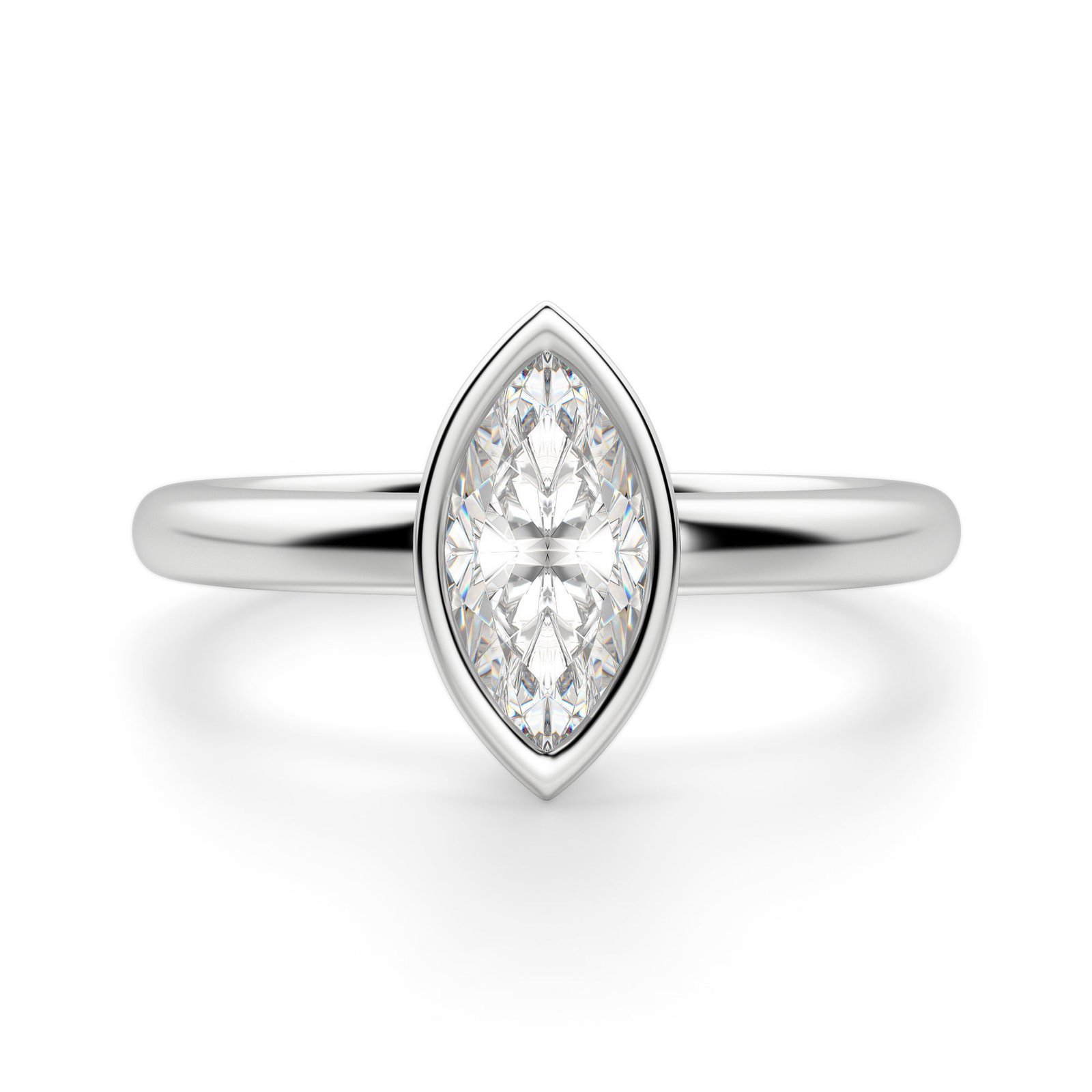 Marseille Marquise Cut Engagement Ring