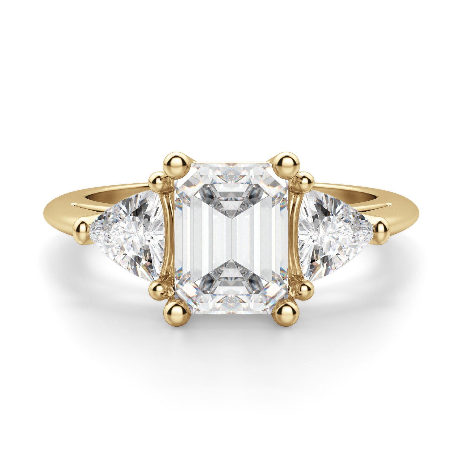 Timeless Emerald Cut Engagement Ring