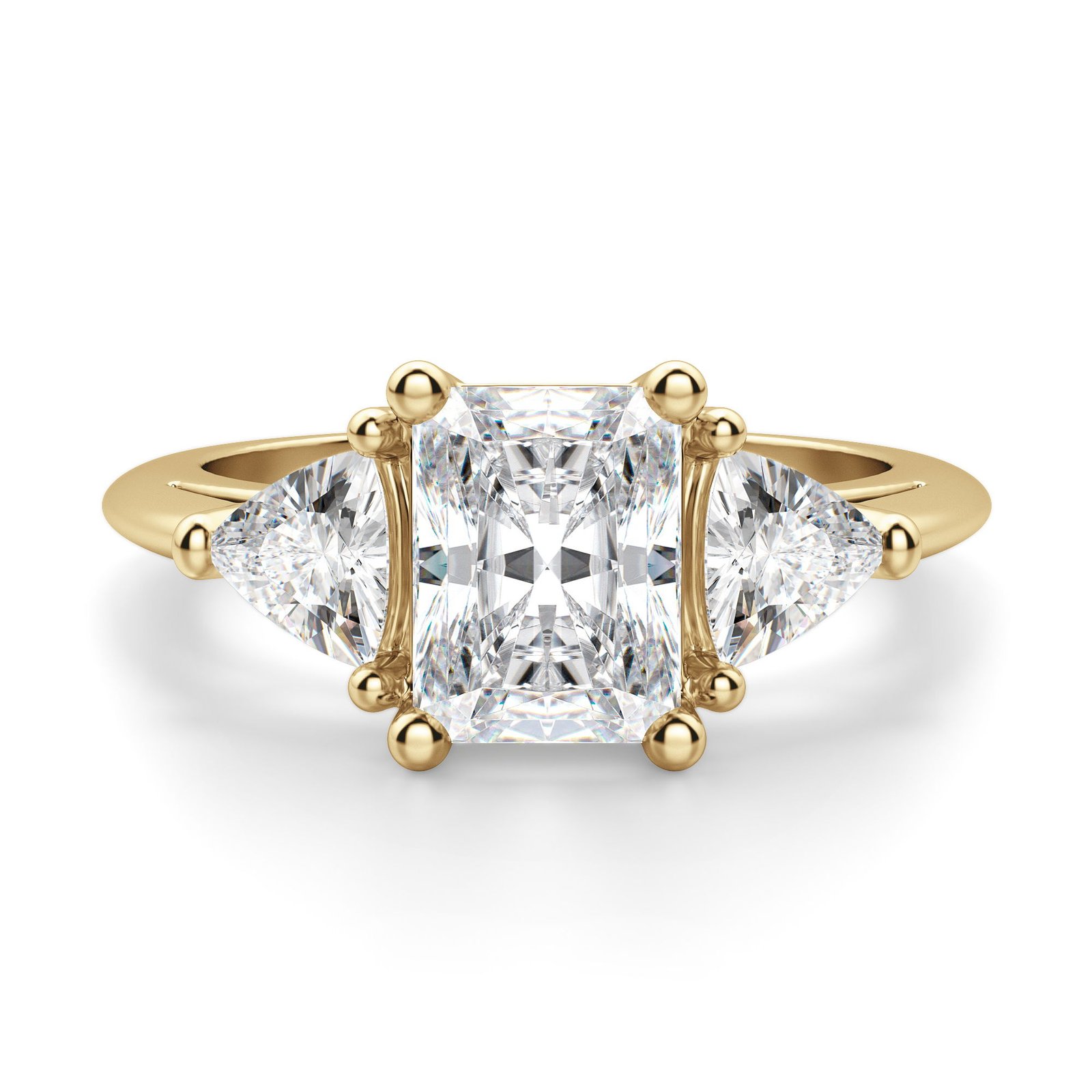 Timeless Radiant Cut Engagement Ring