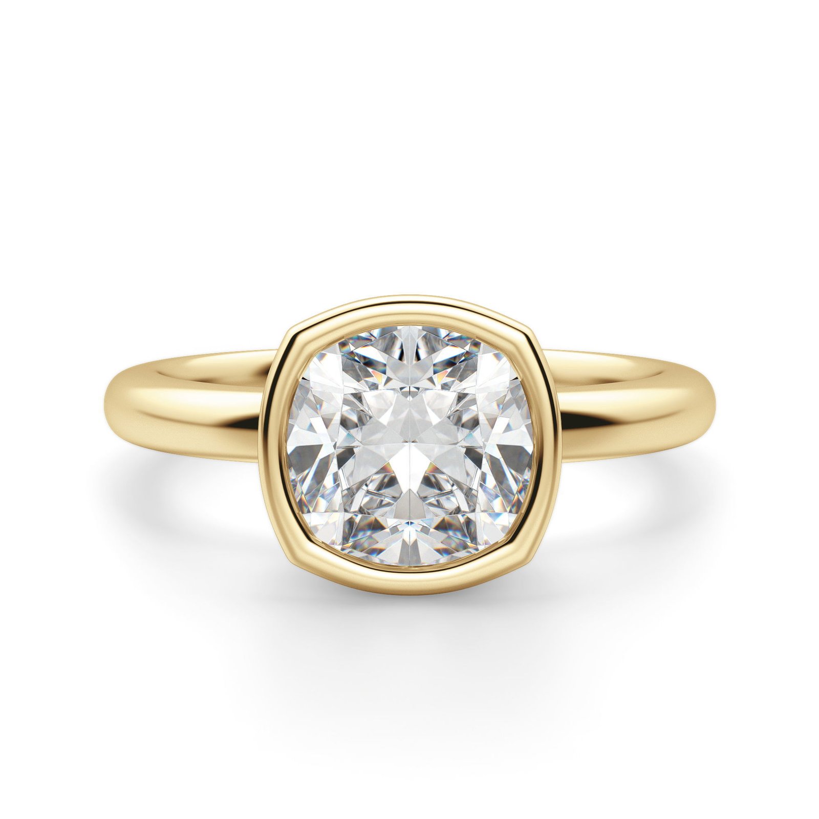 Marseille Cushion Cut Engagement Ring