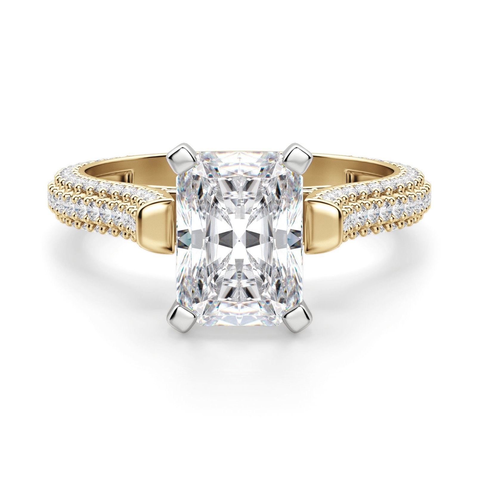 Seine Radiant Cut Engagement Ring