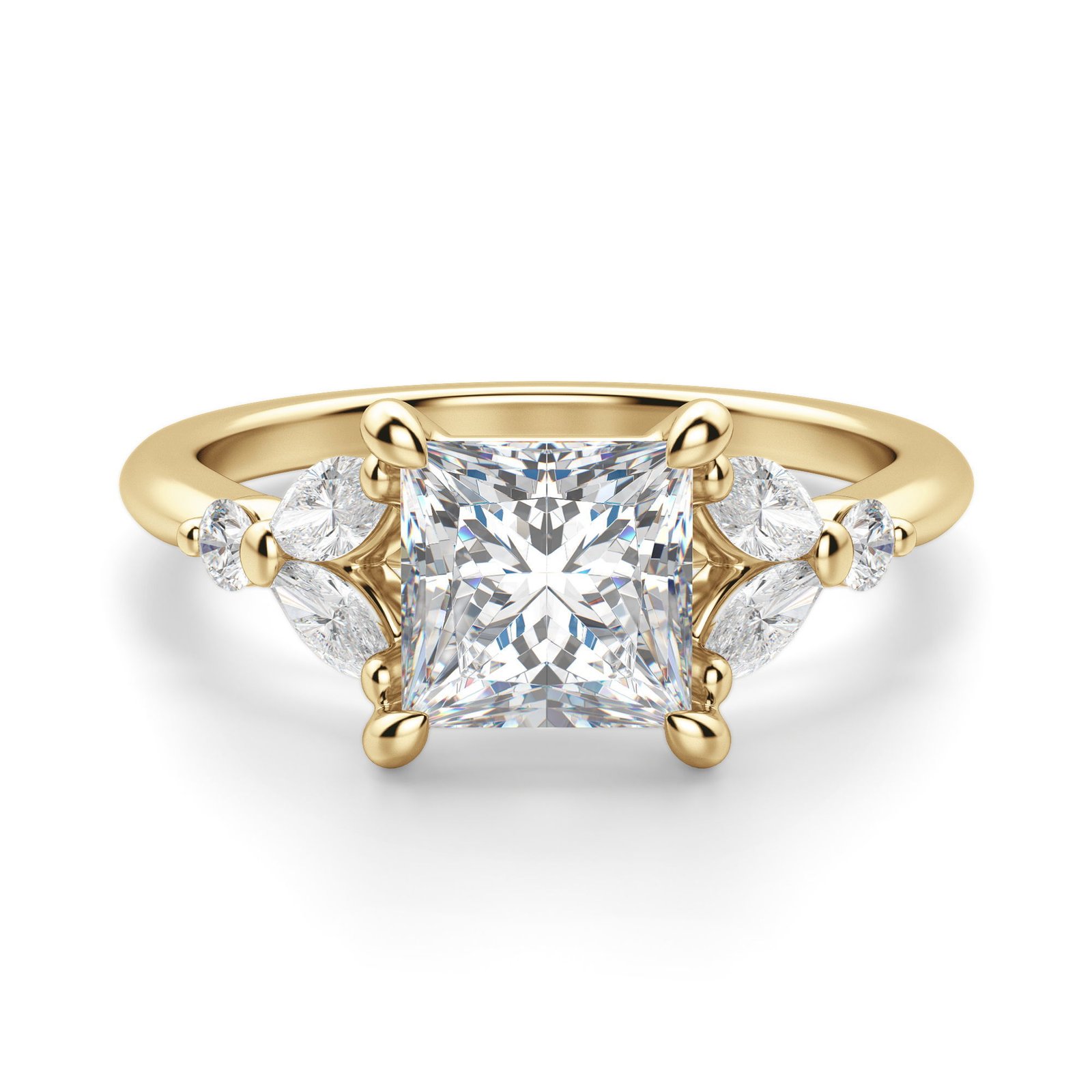 Haven Princess Cut Engagement Ring