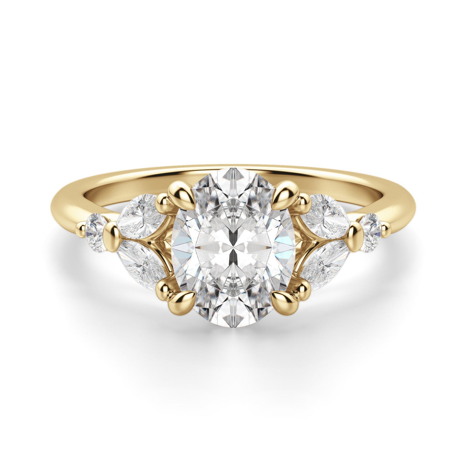 Haven Oval Cut Engagement Ring