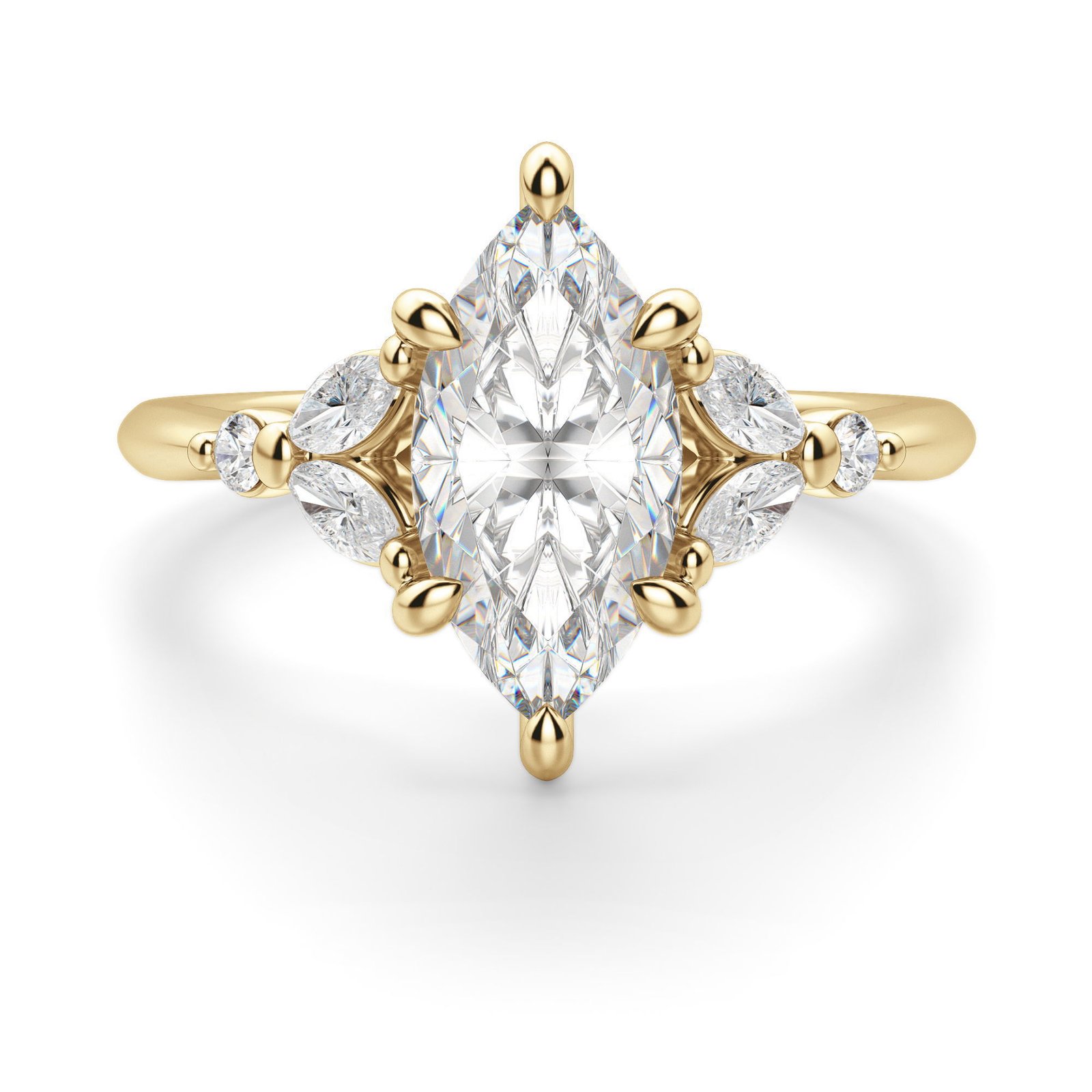 Haven Marquise Cut Engagement Ring