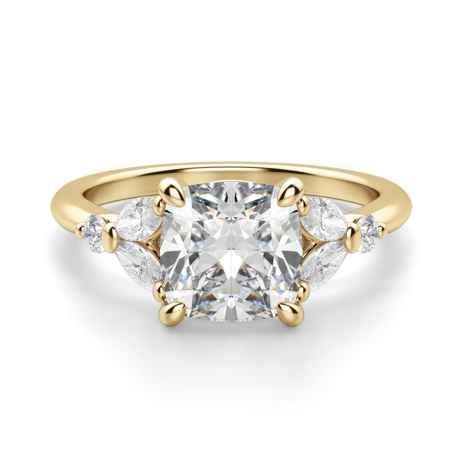 Haven Cushion Cut Engagement Ring