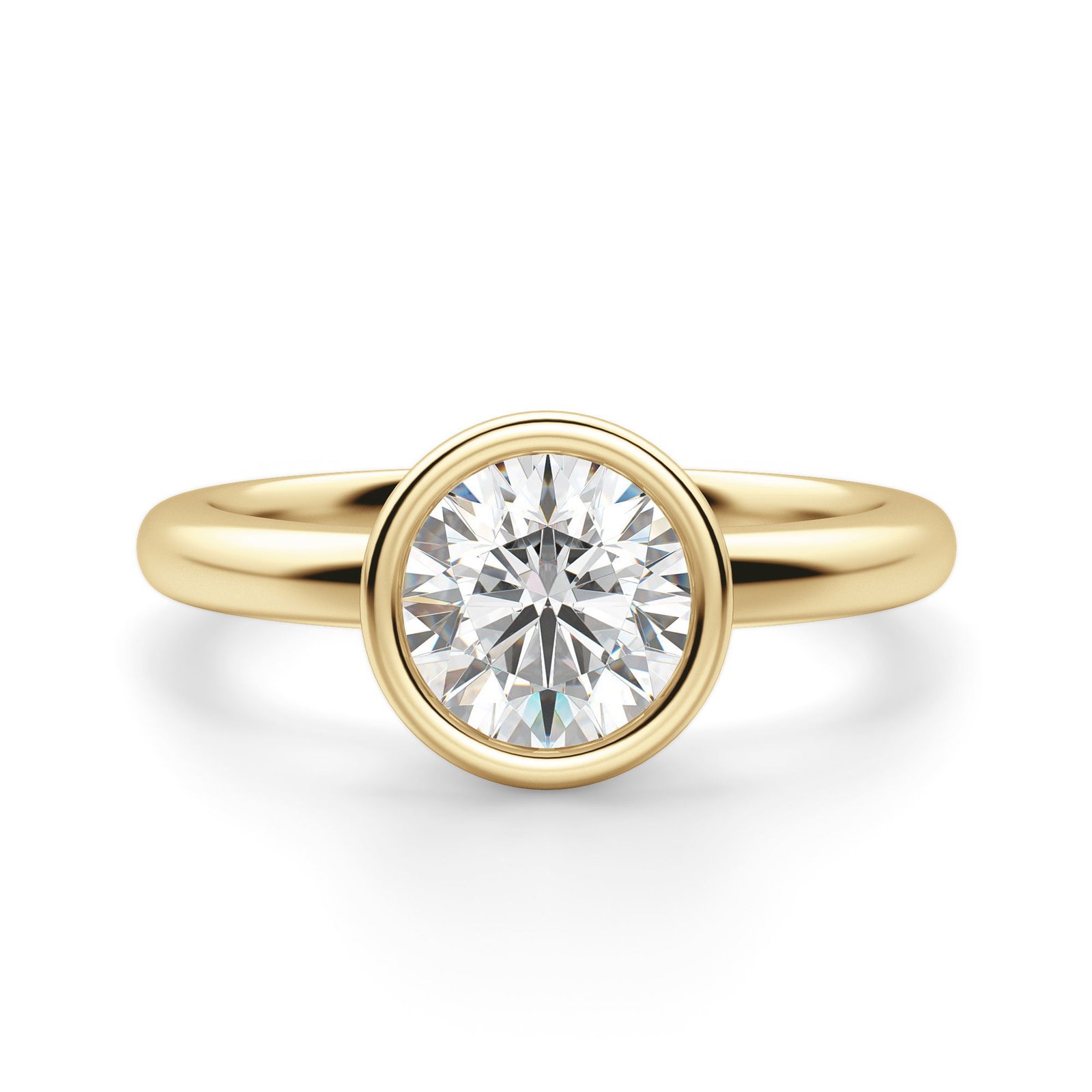 Marseille Round Cut Engagement Ring