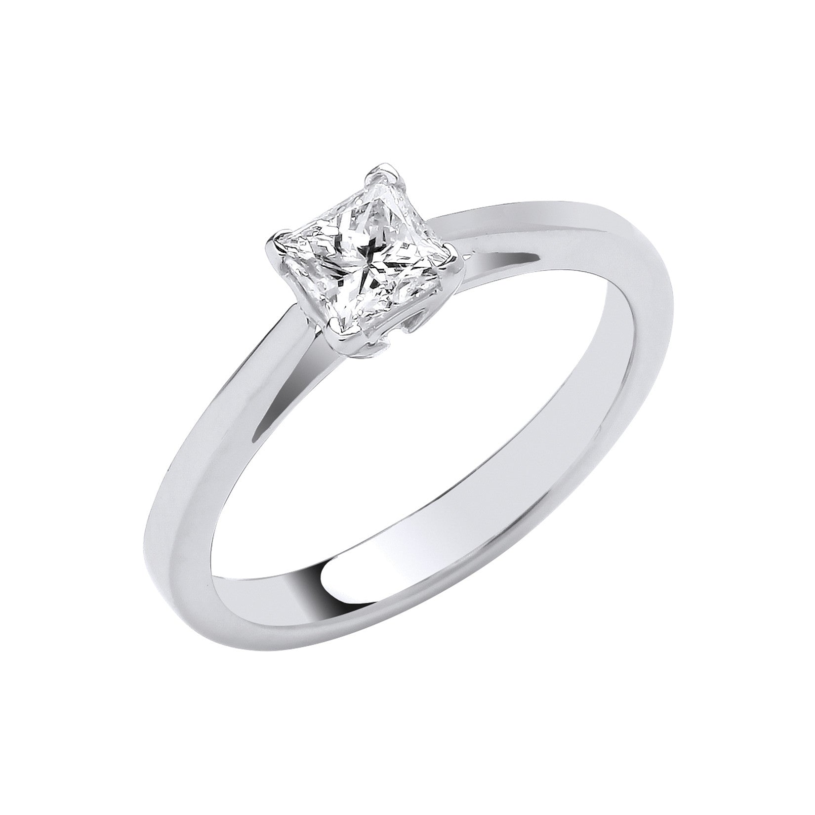 Princess cut ring
